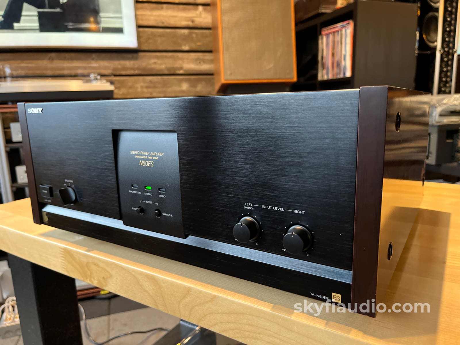 Sony TA-N80ES Vintage ES Series Solid State Amplifier - 200W - Amplifier