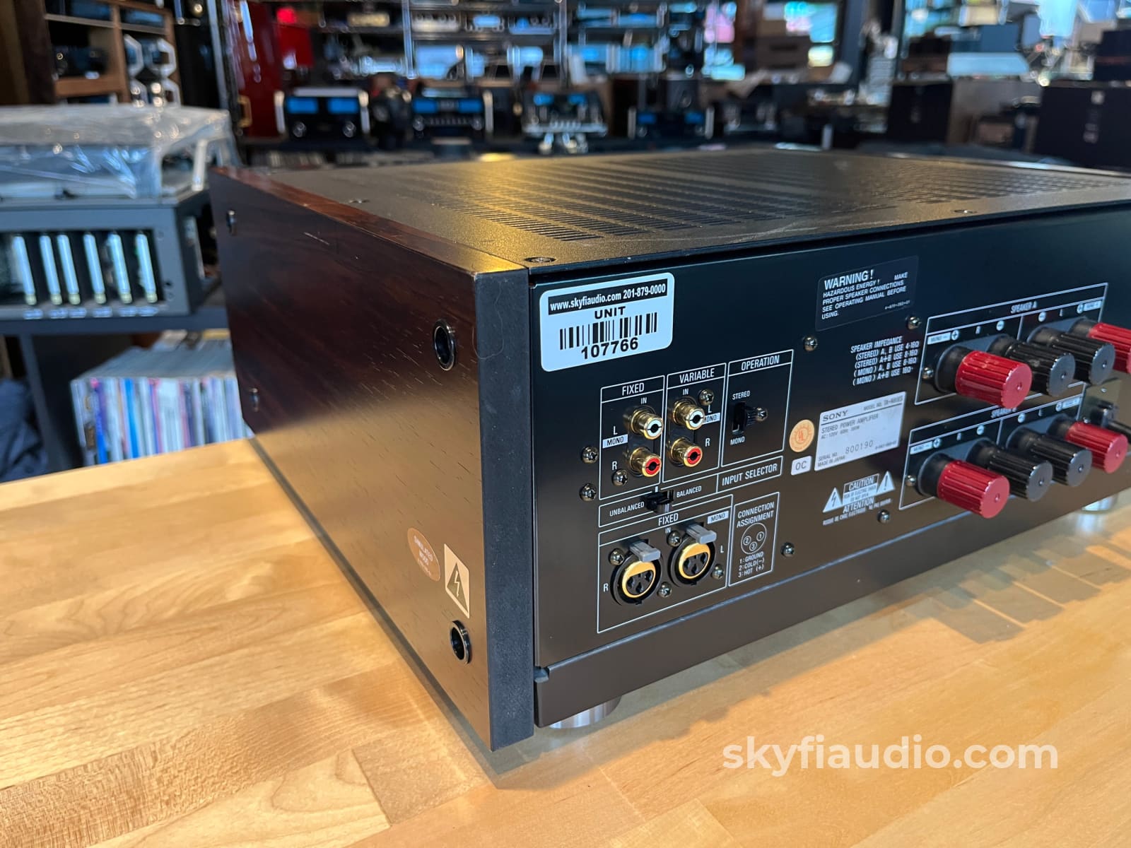 Sony TA-N80ES Solid State amplifier - 200W - Amplifier