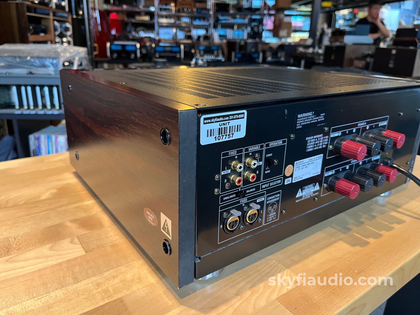 Sony TA-N80ES Vintage ES Series Solid State Amplifier - 200W - Amplifier