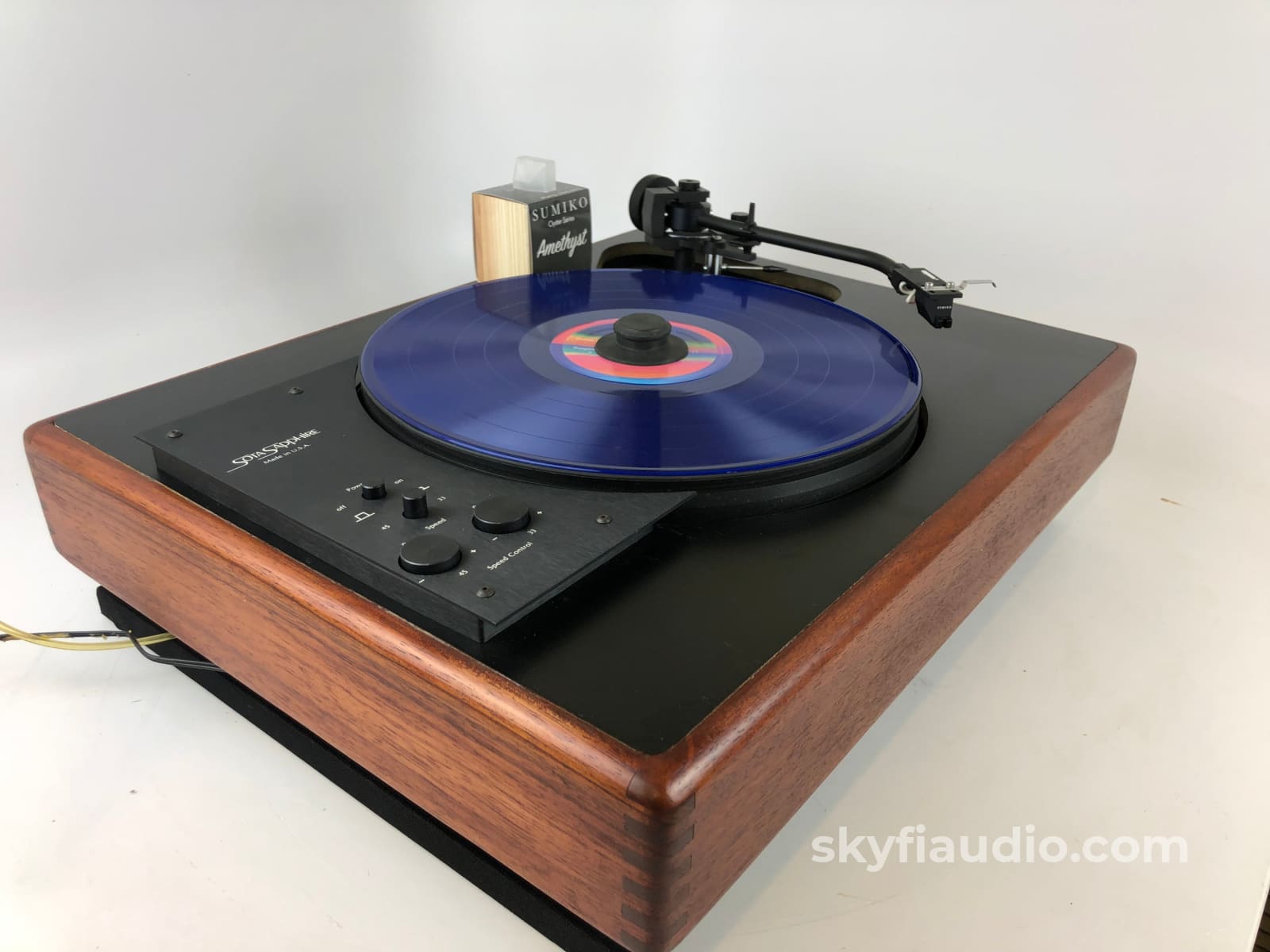Sota Sapphire Turntable With Vacuum Platter And New Sumiko Amethyst Cartridge