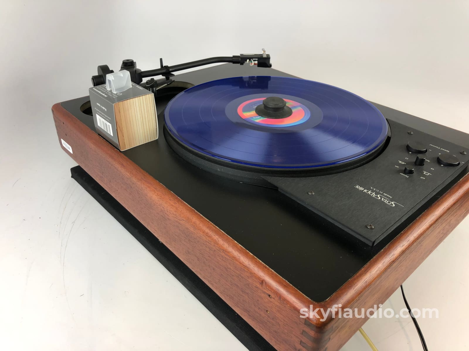Sota Sapphire Turntable With Vacuum Platter And New Sumiko Amethyst Cartridge