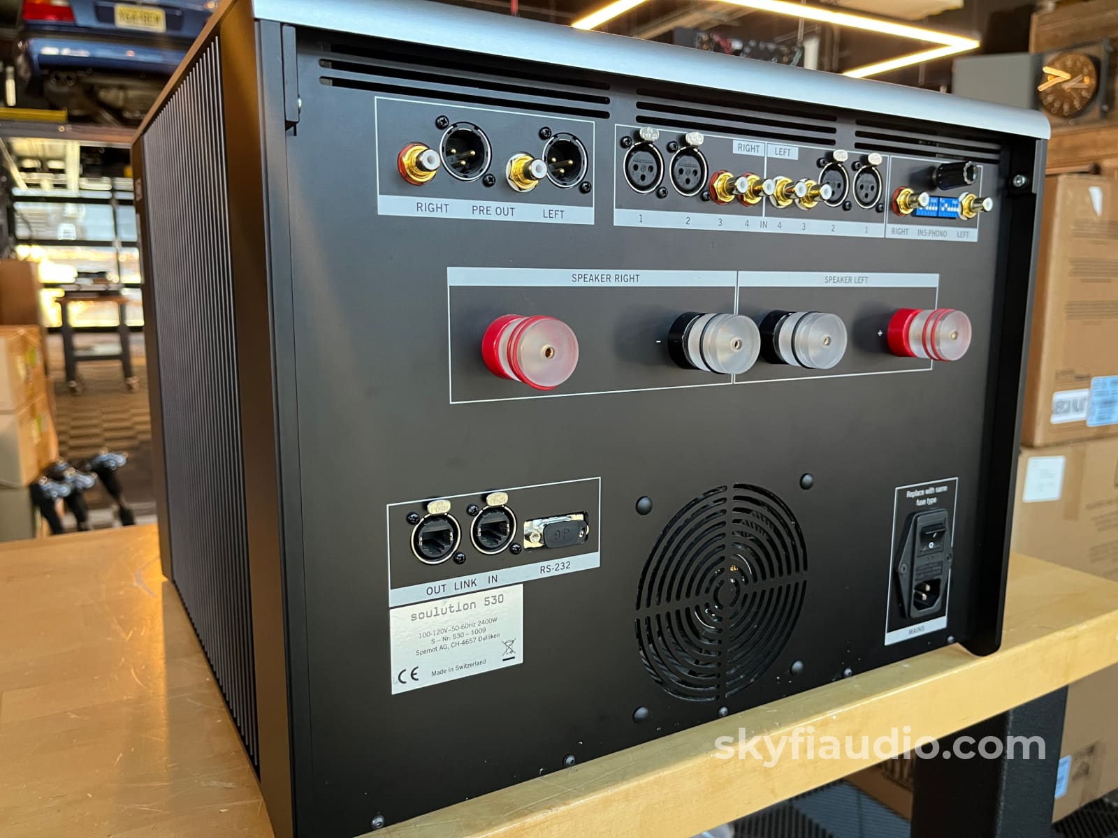 Solution Audio 530 Integrated Amplifier With Phono - Like New $45K Msrp Factory Refreshed