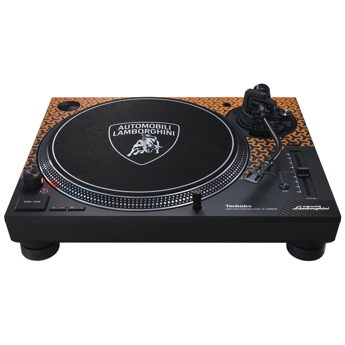 Special Edition Lamborghini Direct Drive Turntable System - Sl-1200M7B Orange