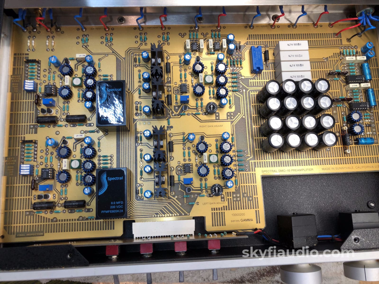 Spectral Dmc-10 Gamma Preamp With Phono Input Amplifier