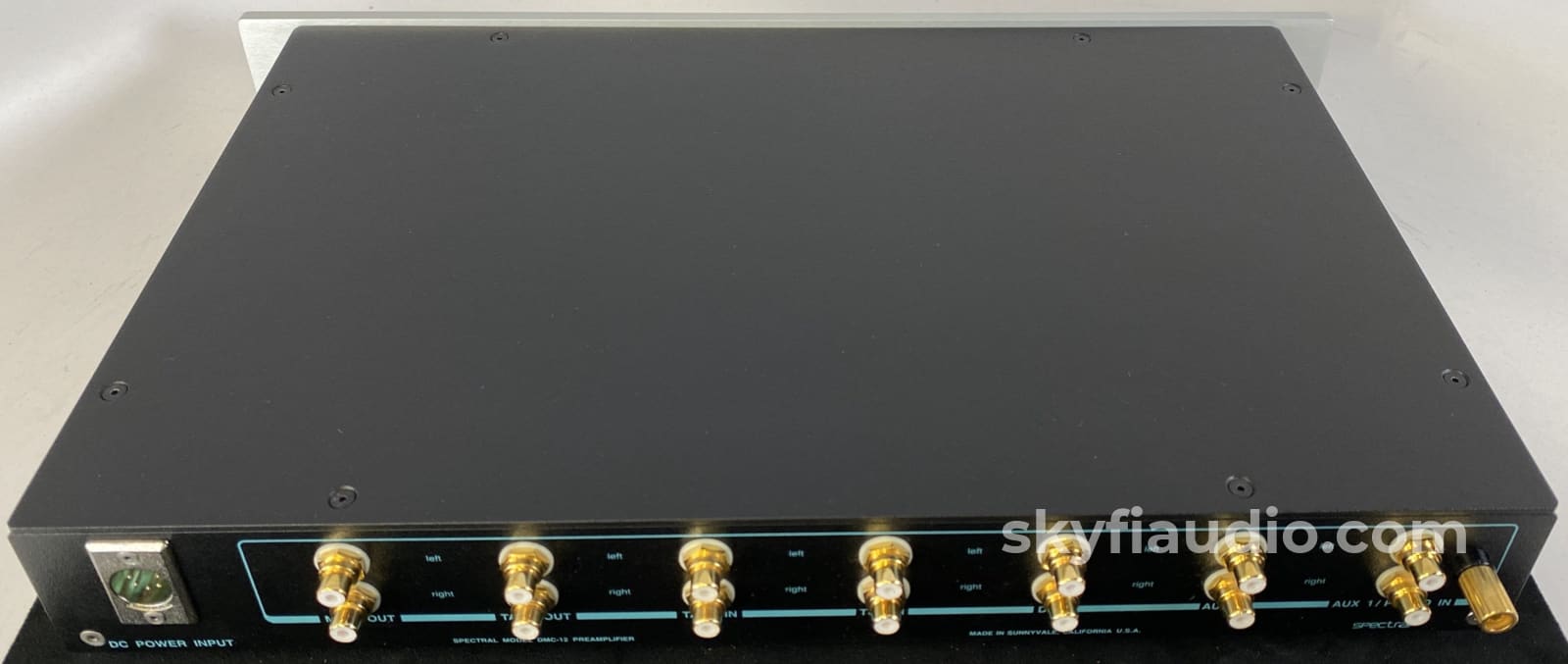 Spectral Dmc-12 Preamp With Phono Input And Power Supply - Complete Set Preamplifier