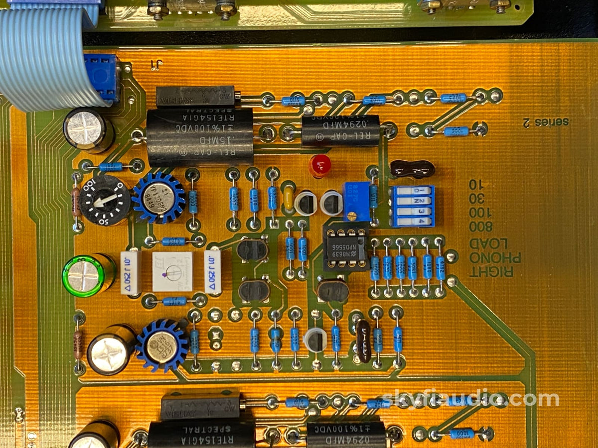 Spectral Dmc-6 Analog Preamp Wphono And Dsm-10 Power Supply - Skyfi Serviced Preamplifier