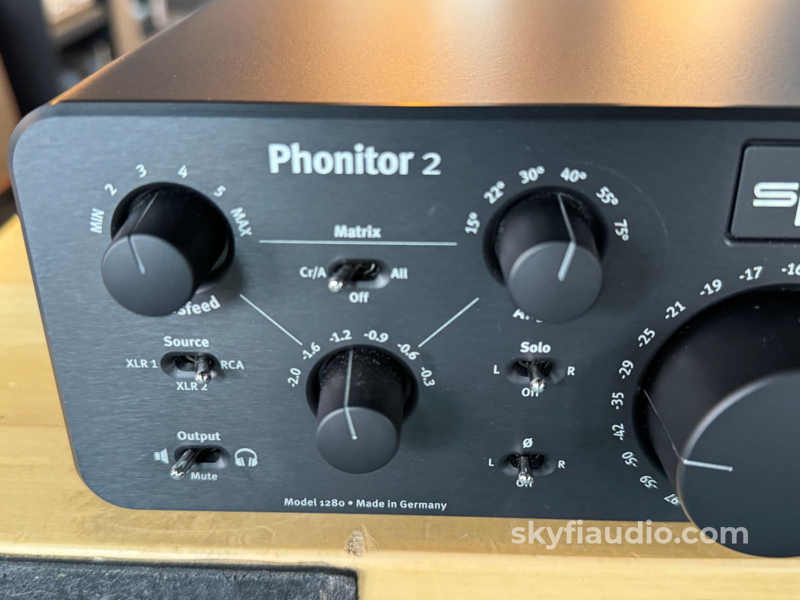 Spl Phonitor 2 Headphone Amplifier - Model 1280 Accessory