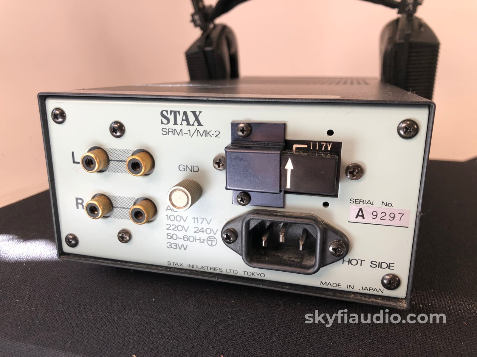 Stax Professional Headphones With Srm-1/Mk-2 Amplifier