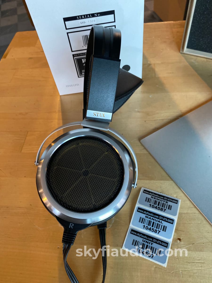 Stax Sr-009S Headphones - As New And Complete In Box