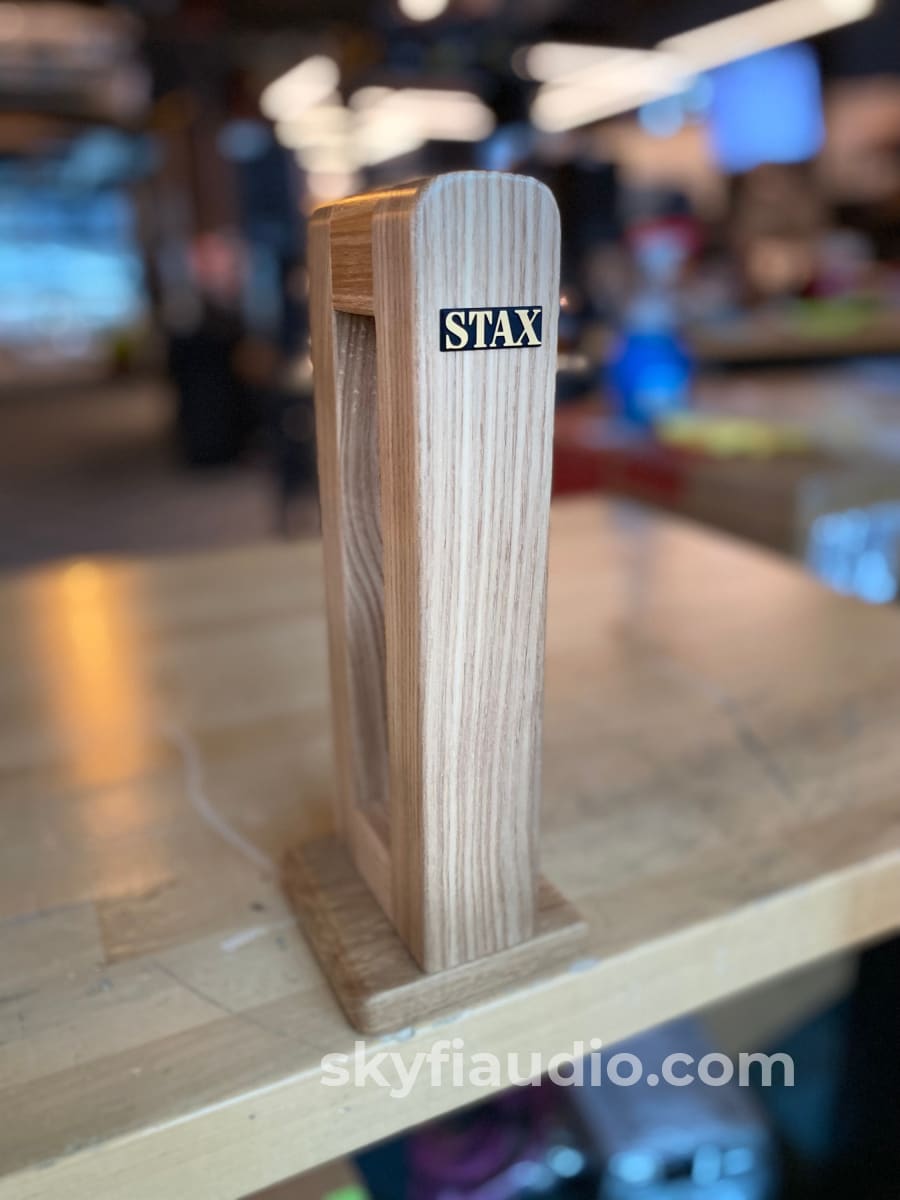 Stax Wood Headphone Stand Accessory
