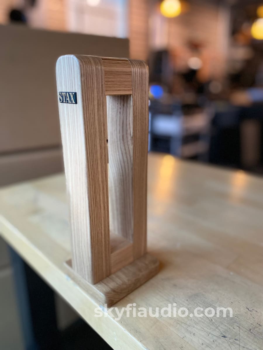 Stax Wood Headphone Stand Accessory