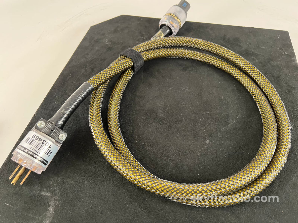 Stealth M-21 Super IEC Power Cable with Watt Gate Terminations - 6ft