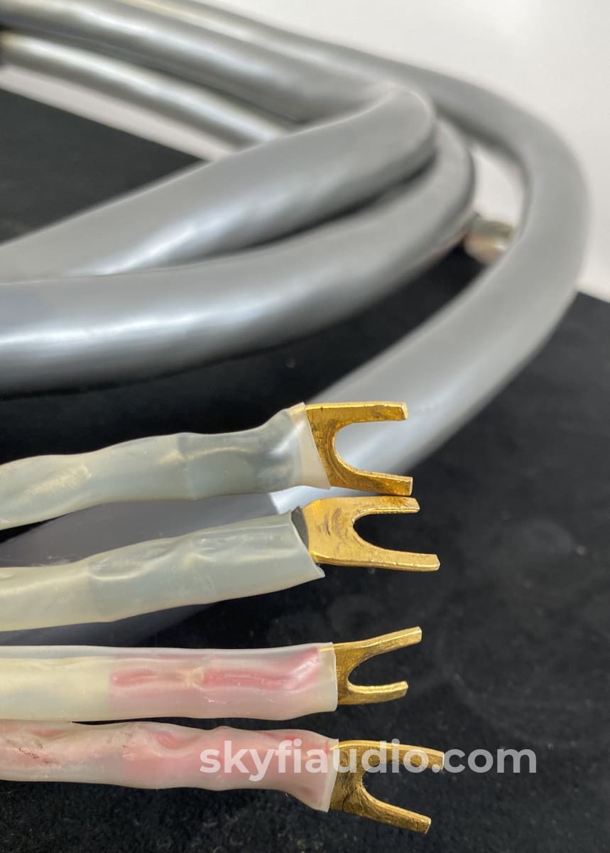 Straight Wire Silver Surfer Speaker Cables In Bi-Wire - 2M