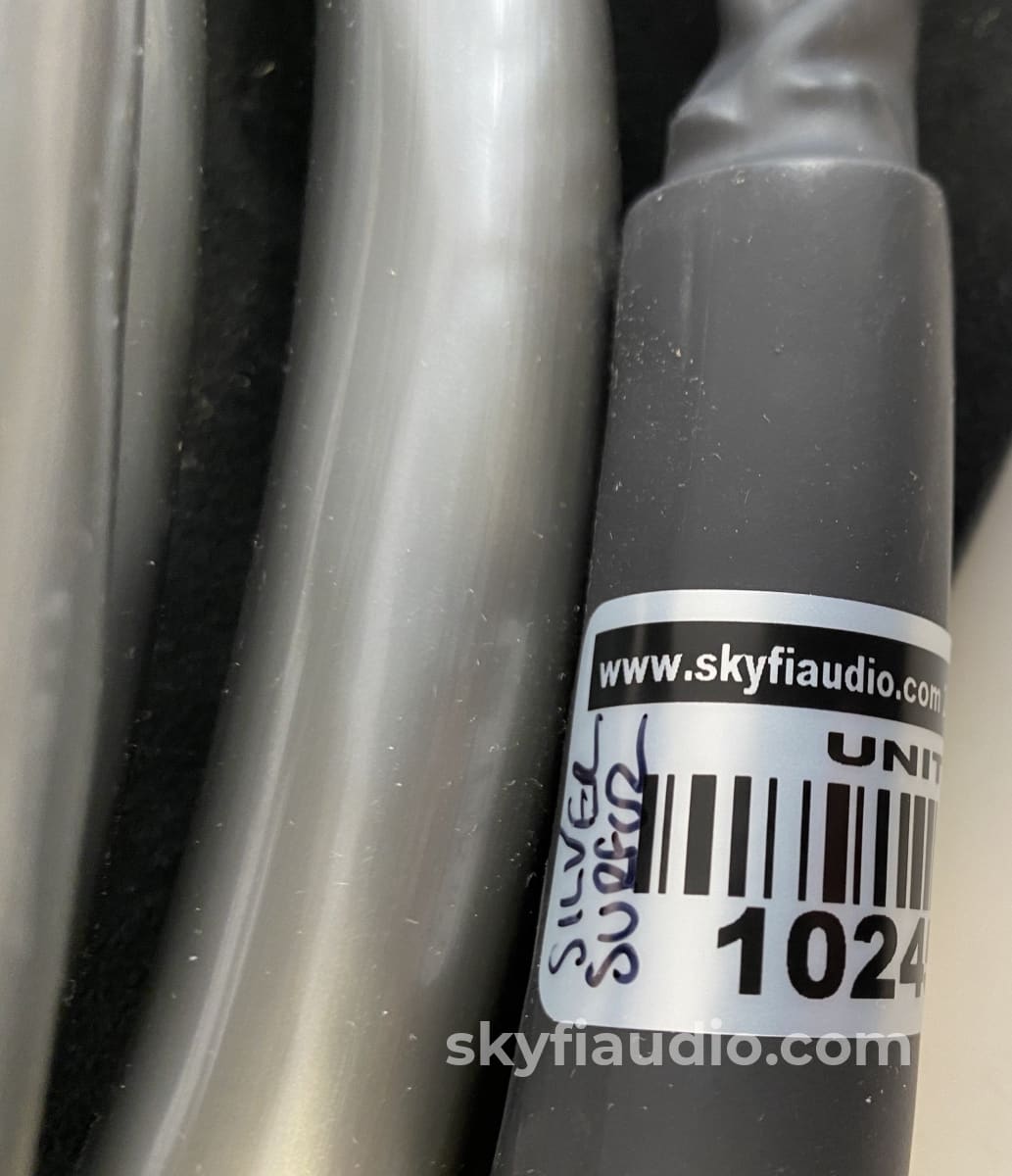 Straight Wire Silver Surfer Speaker Cables In Bi-Wire - 2M