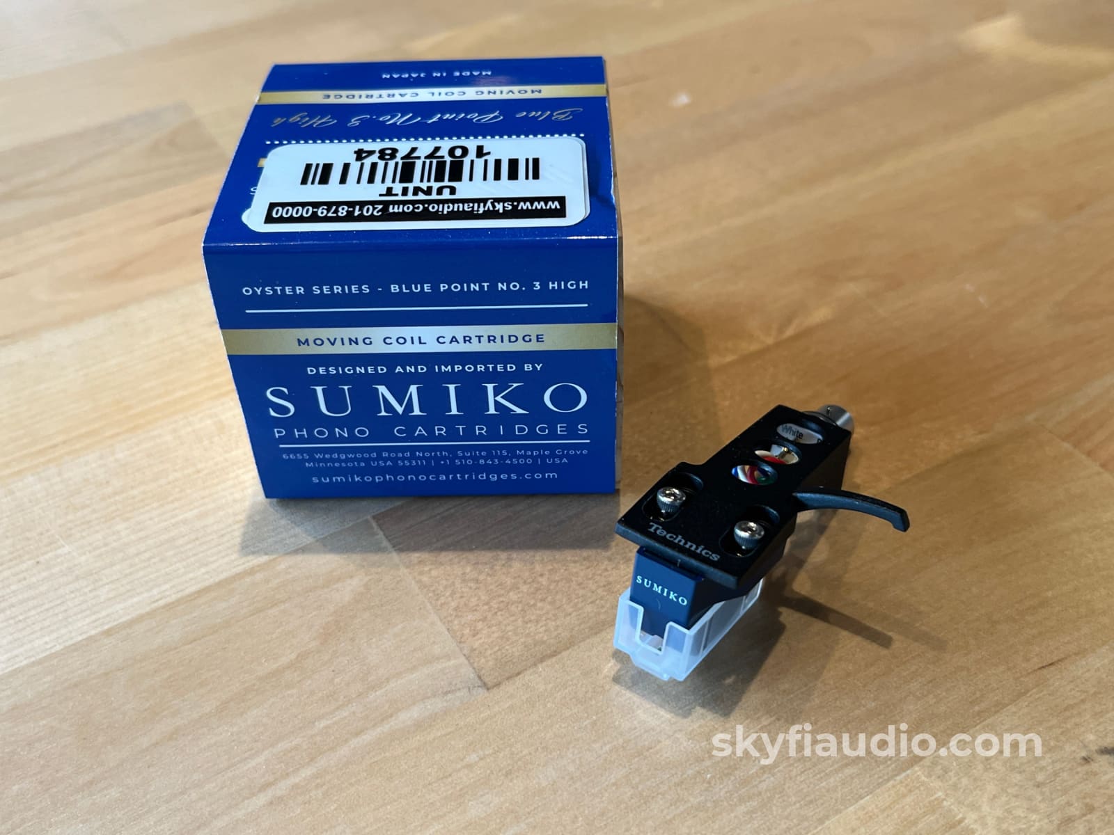 Sumiko Blue Point No.3 High MC Cartridge - Pre-mounted for Technics Turntables - Phono Cartridge