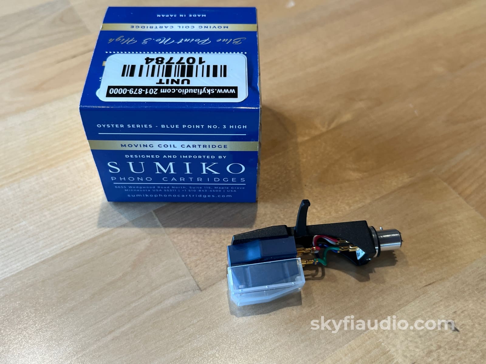 Sumiko Blue Point No.3 High MC Cartridge - Pre-mounted for Technics Turntables - Phono Cartridge