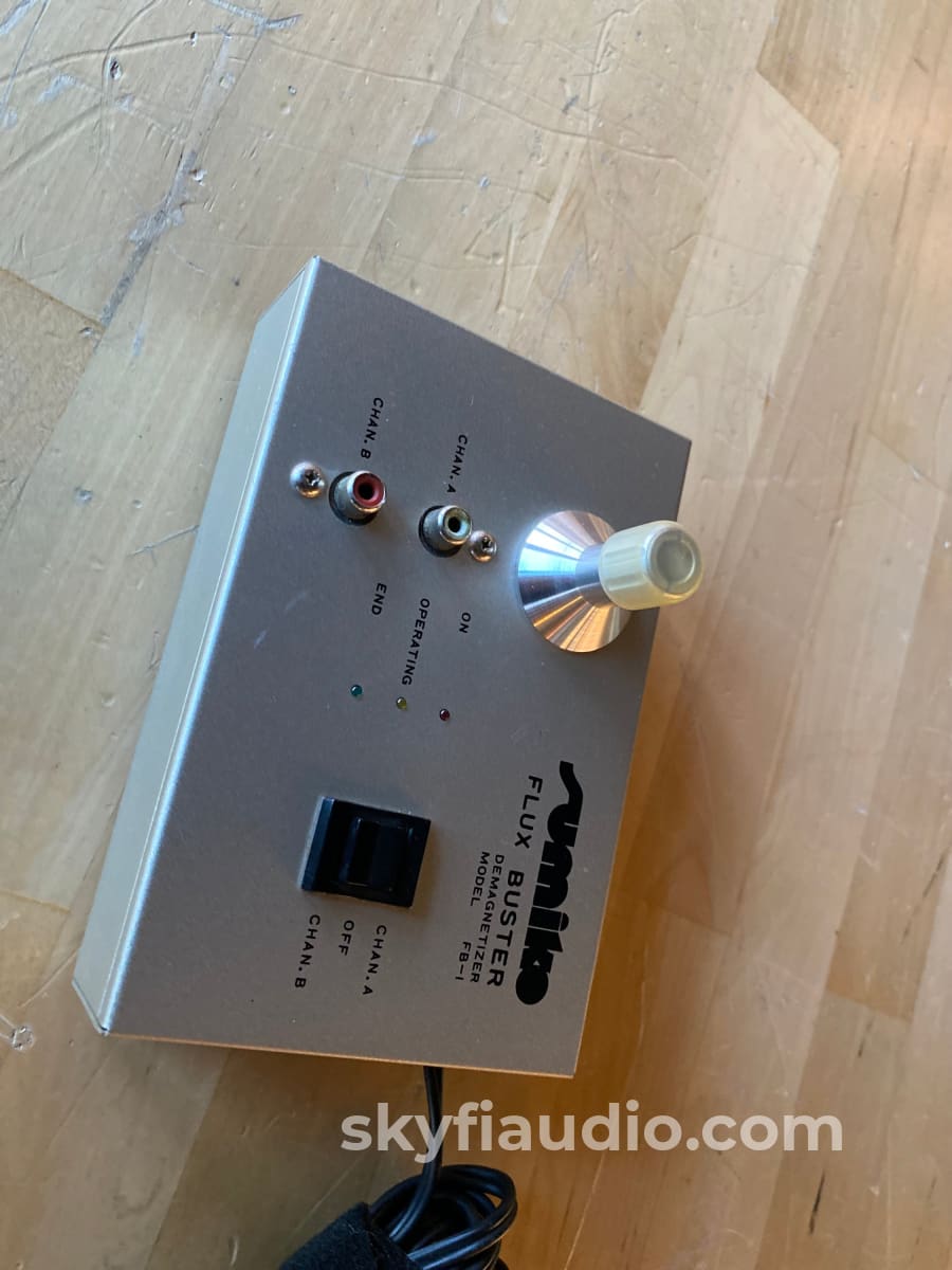 Sumiko Flux Buster Fb-1 Cartridge Demagnetizer - Get The Most From Your Turntable! Accessory