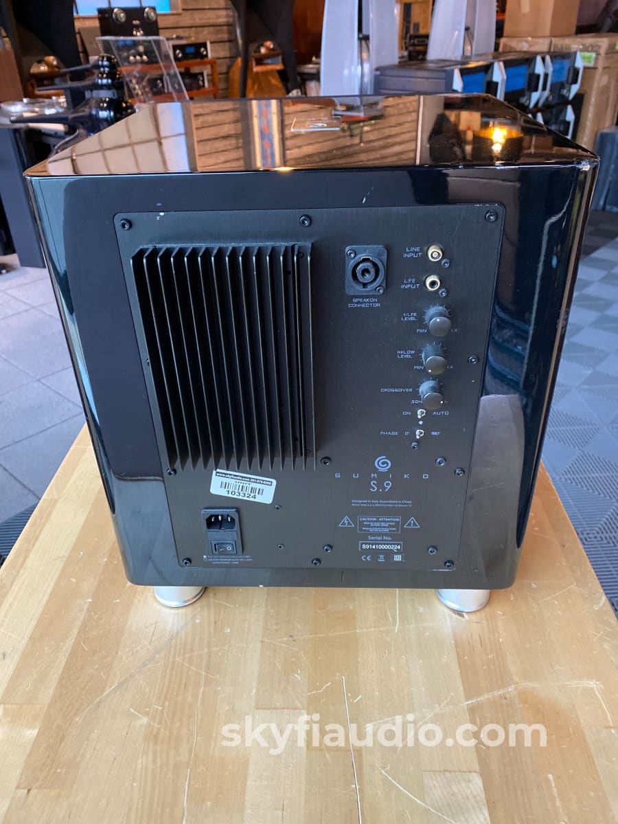 Sumiko S.9 Subwoofer - 350 Watt Amplifier 10 Long Throw Woofer Speakers