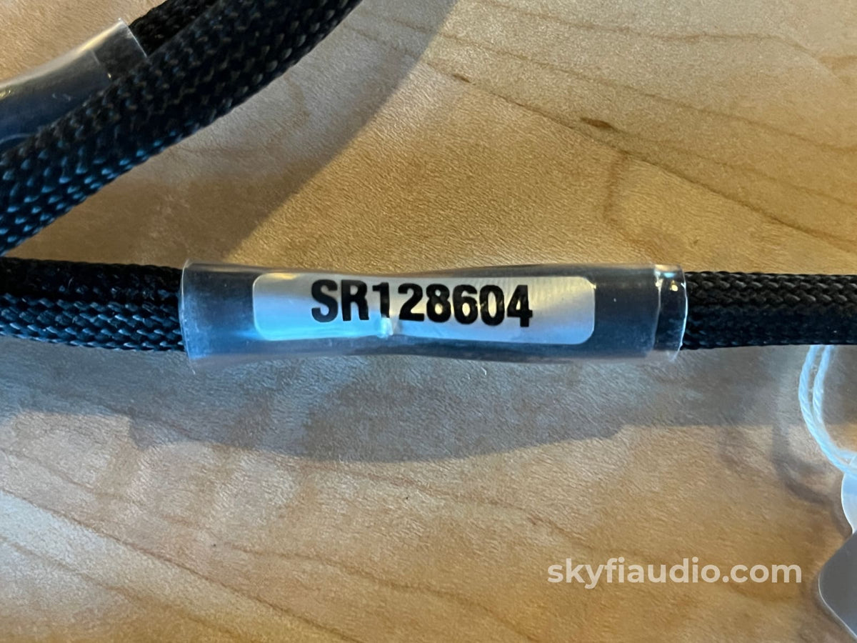 Synergistic Research Foundation RCA Pair - 1m Cables