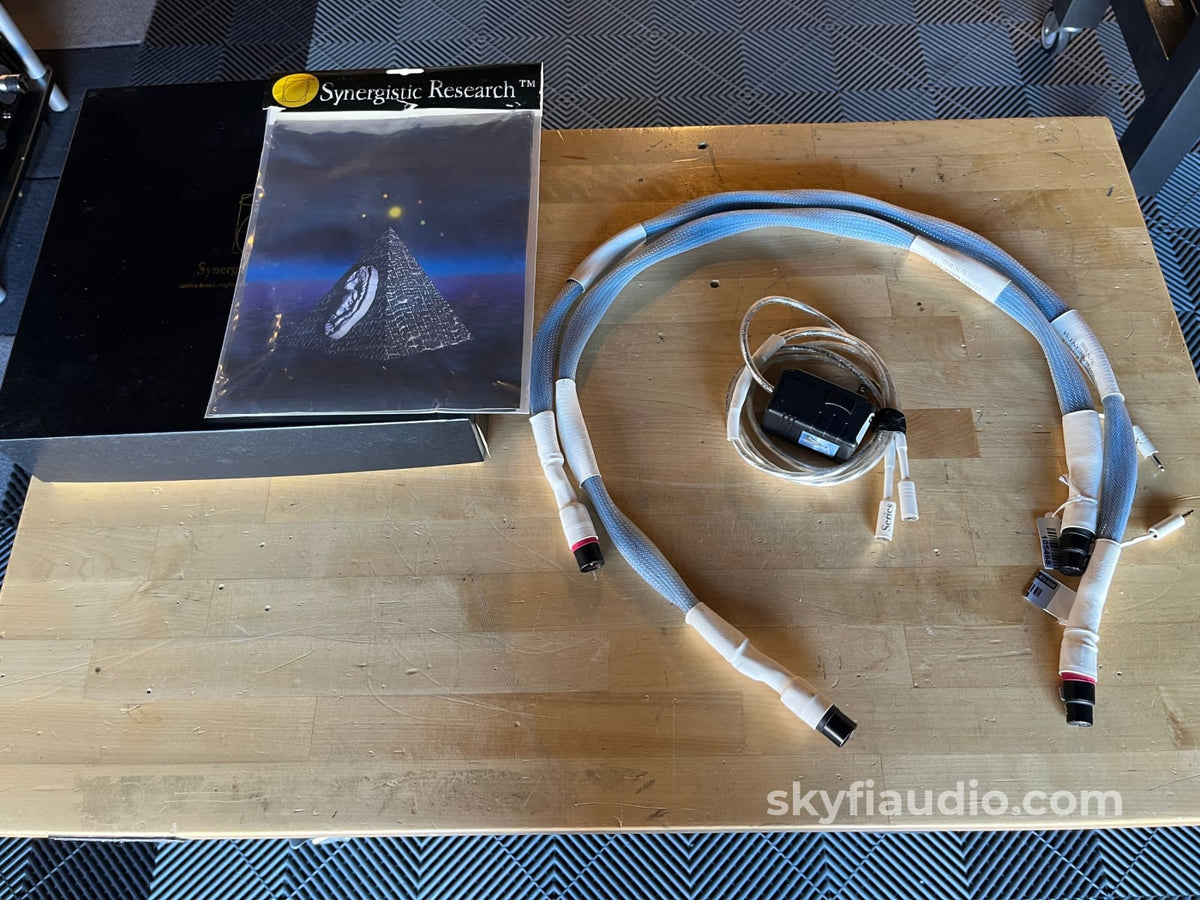 Synergistic Research Resolution Reference Mk Ii X Series Xlr Audio Cable (Pair) - 1M Cables