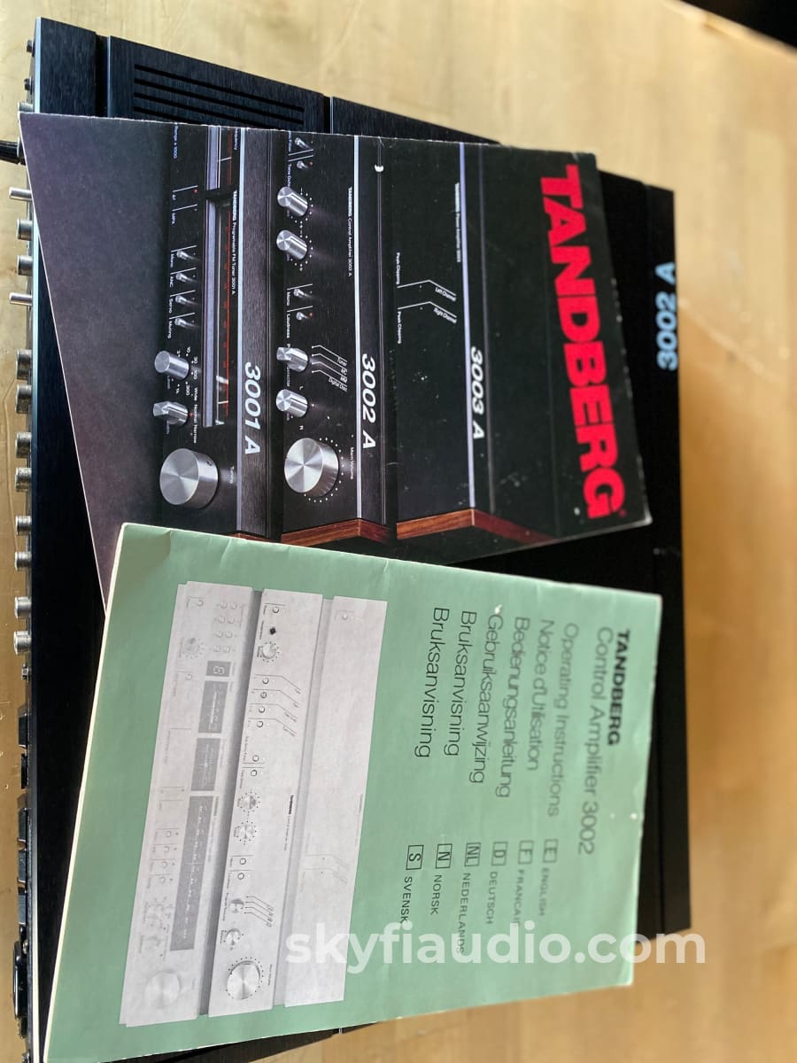 Tandberg 3002A Vintage Preamp With Phono - Complete Kit Preamplifier