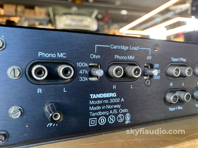 Tandberg 3002A Vintage Preamp With Phono - Complete Kit Preamplifier
