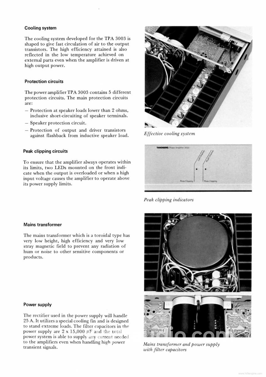 Tandberg 3003 A Stereo Amplifier Made In Norway