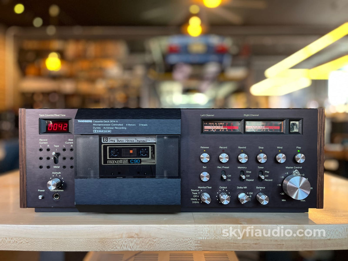Tandberg 3014A Vintage Cassette deck - Minty Tape Deck