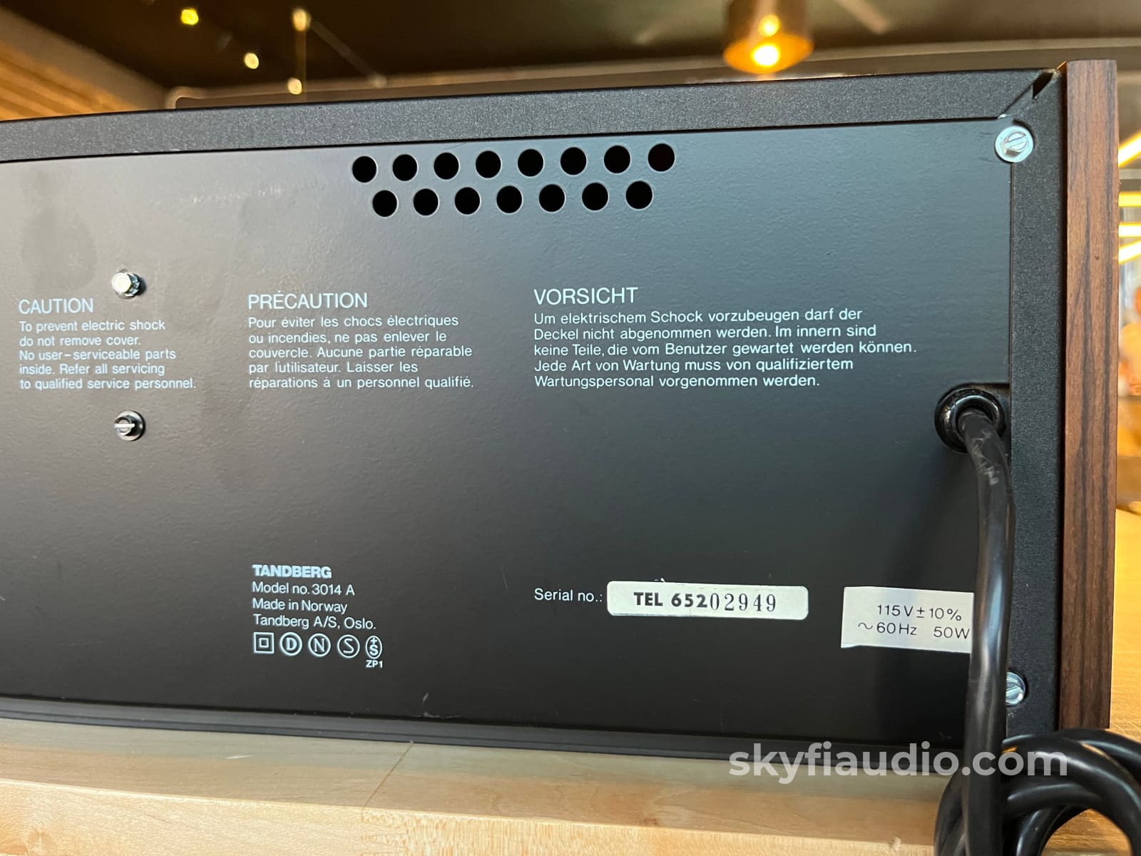 Tandberg 3014A Vintage Cassette deck - Minty Tape Deck