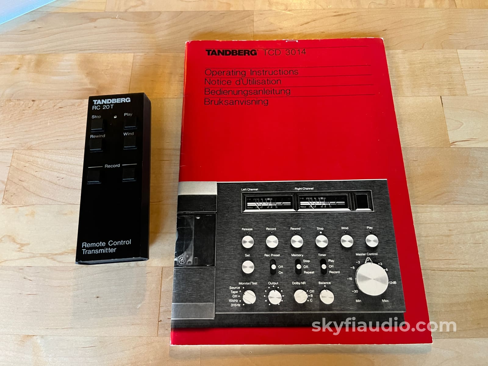 Tandberg 3014A Vintage Cassette deck - Minty Tape Deck