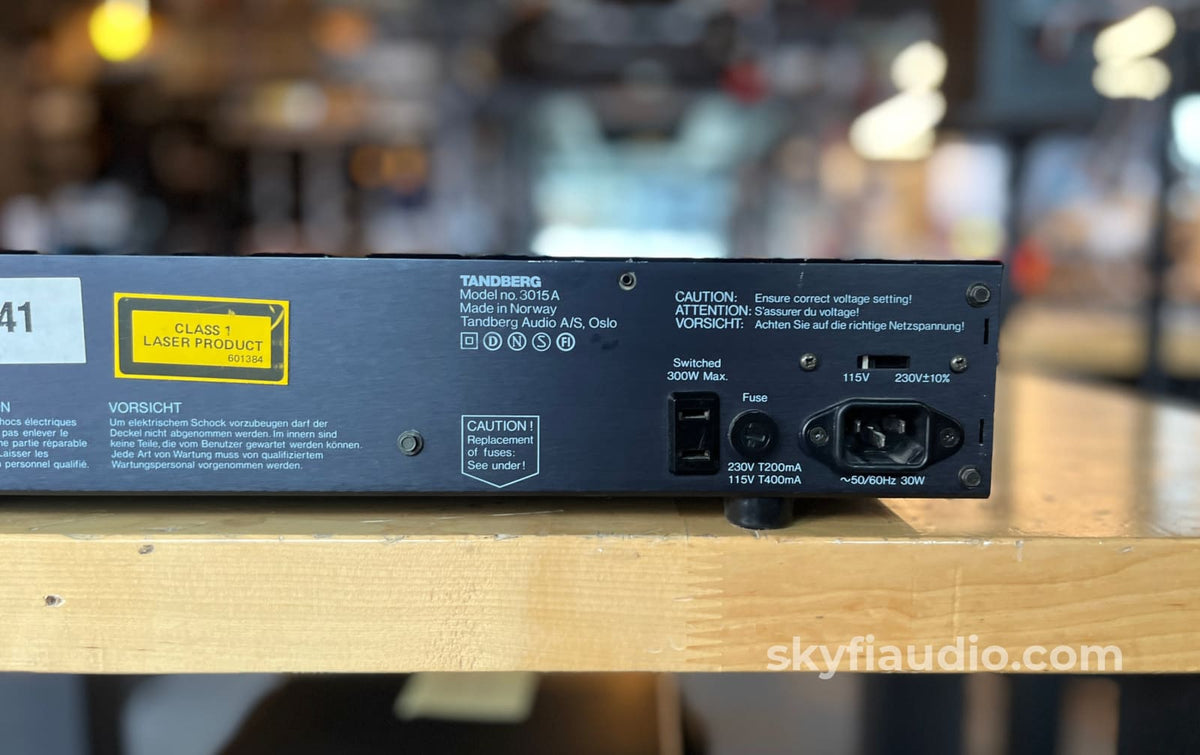 Tandberg 3015 Cd Player + Digital