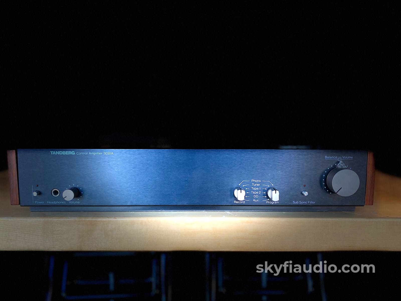 Tandberg 3018 Analog Vintage Preamp - Super Rare And Collectible Preamplifier