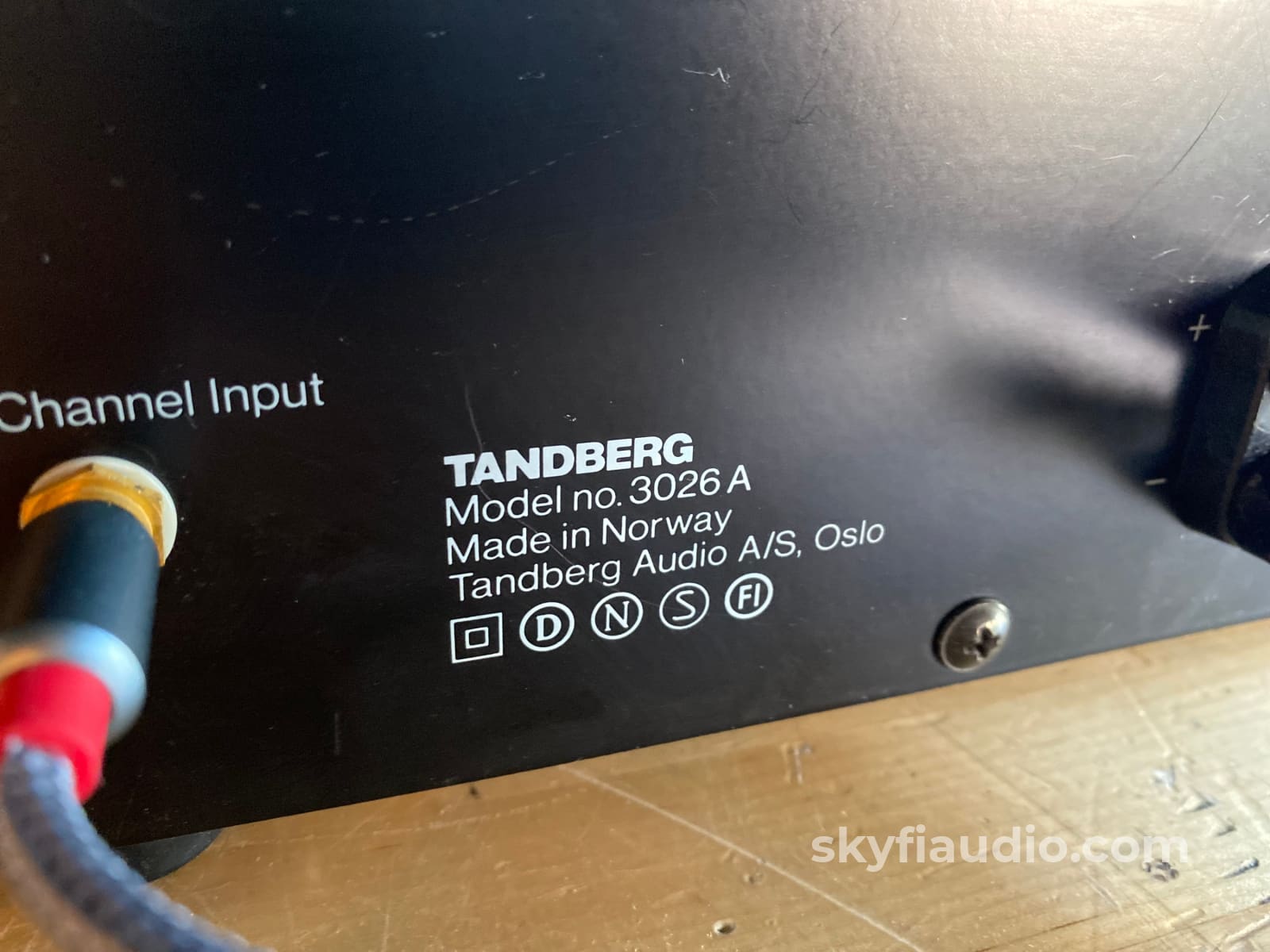 Tandberg 3026A Amplifier From Norway - 150W