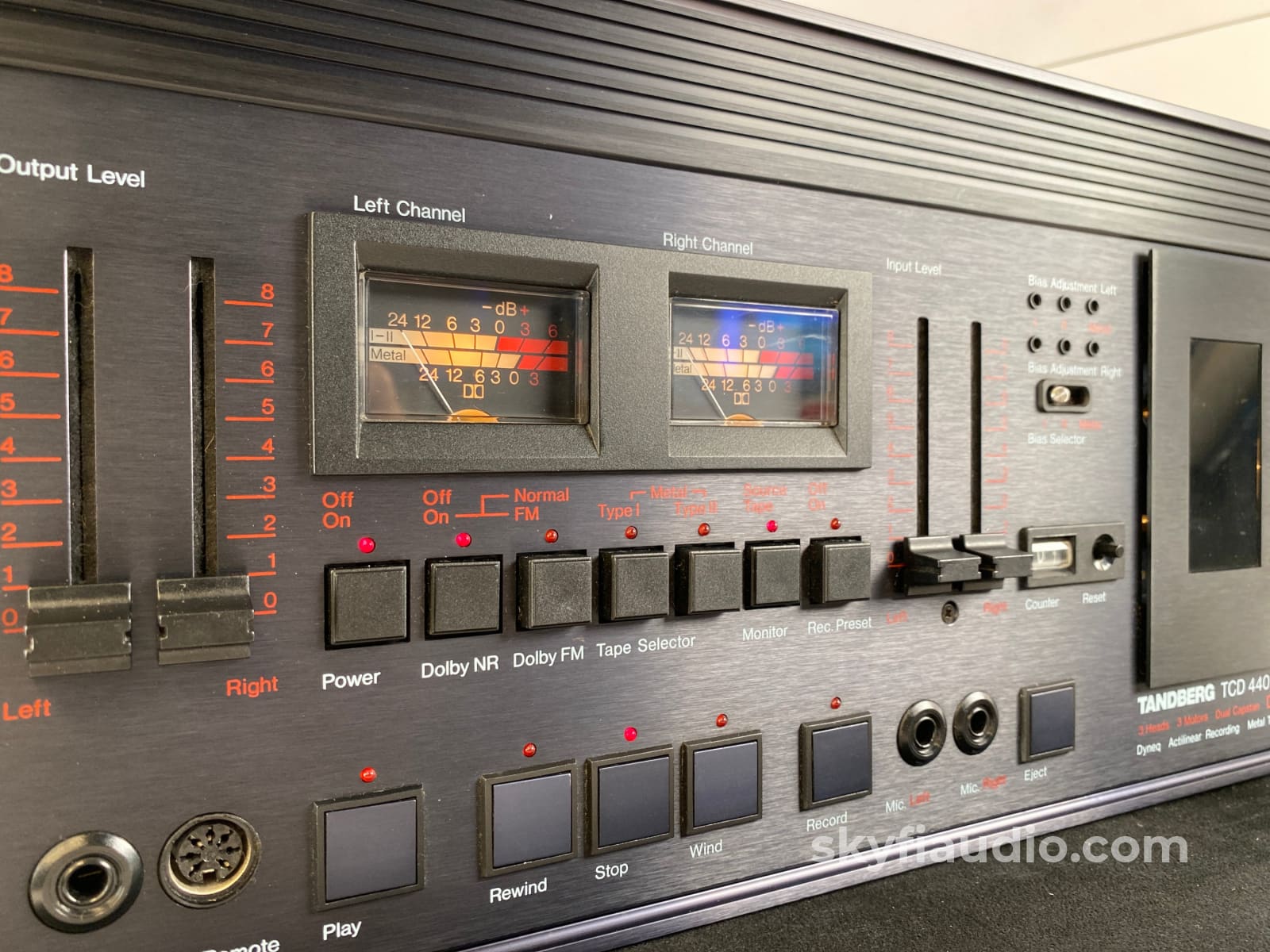 Tandberg Tcd-440A Tape Deck - Serviced And Working Great