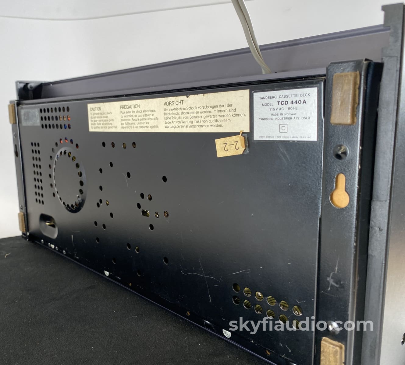 Tandberg Tcd-440A Tape Deck - Serviced And Working Great
