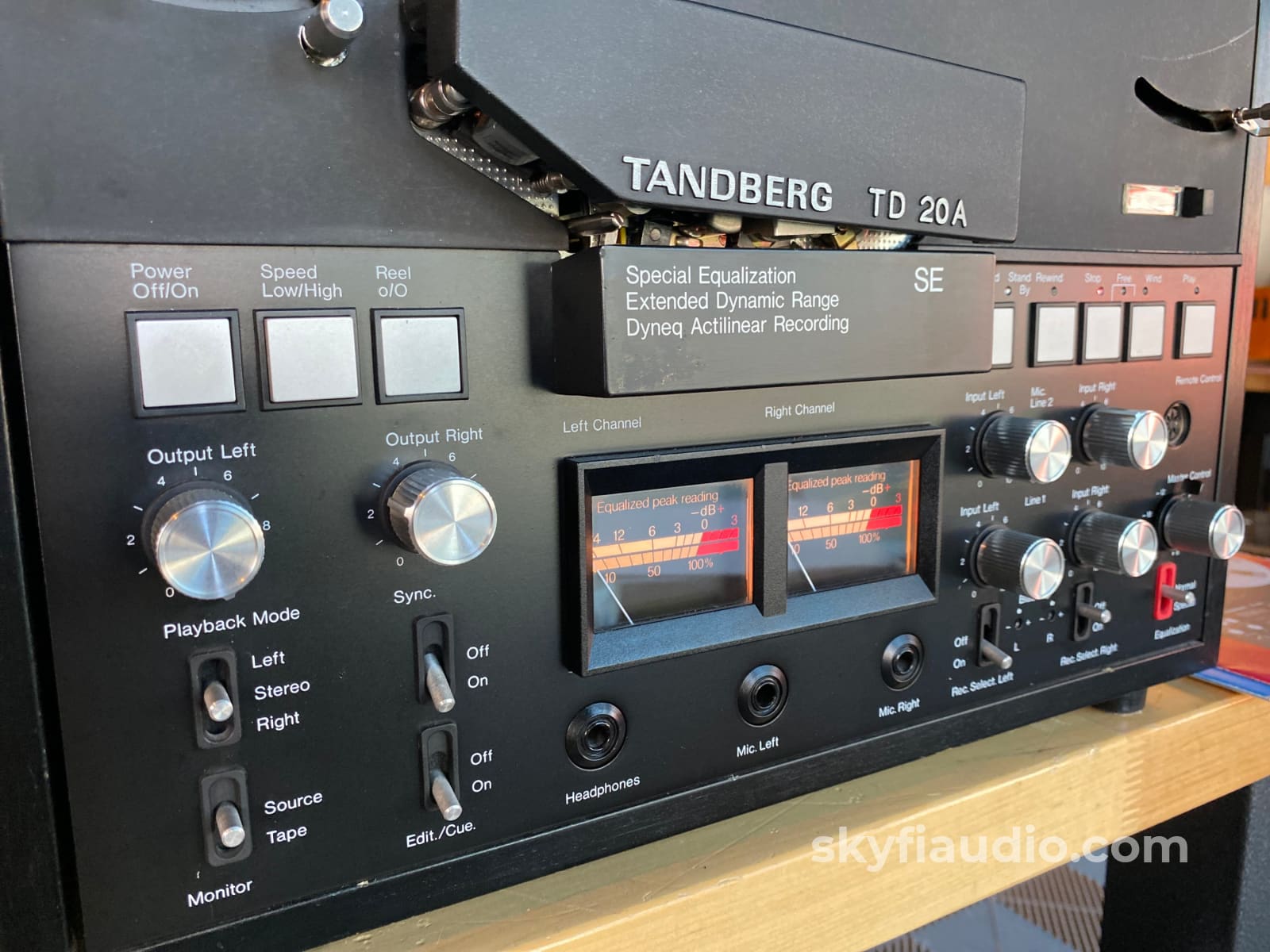 Tandberg Td 20A-Se Reel To Machine 4 Track Serviced Tape Deck