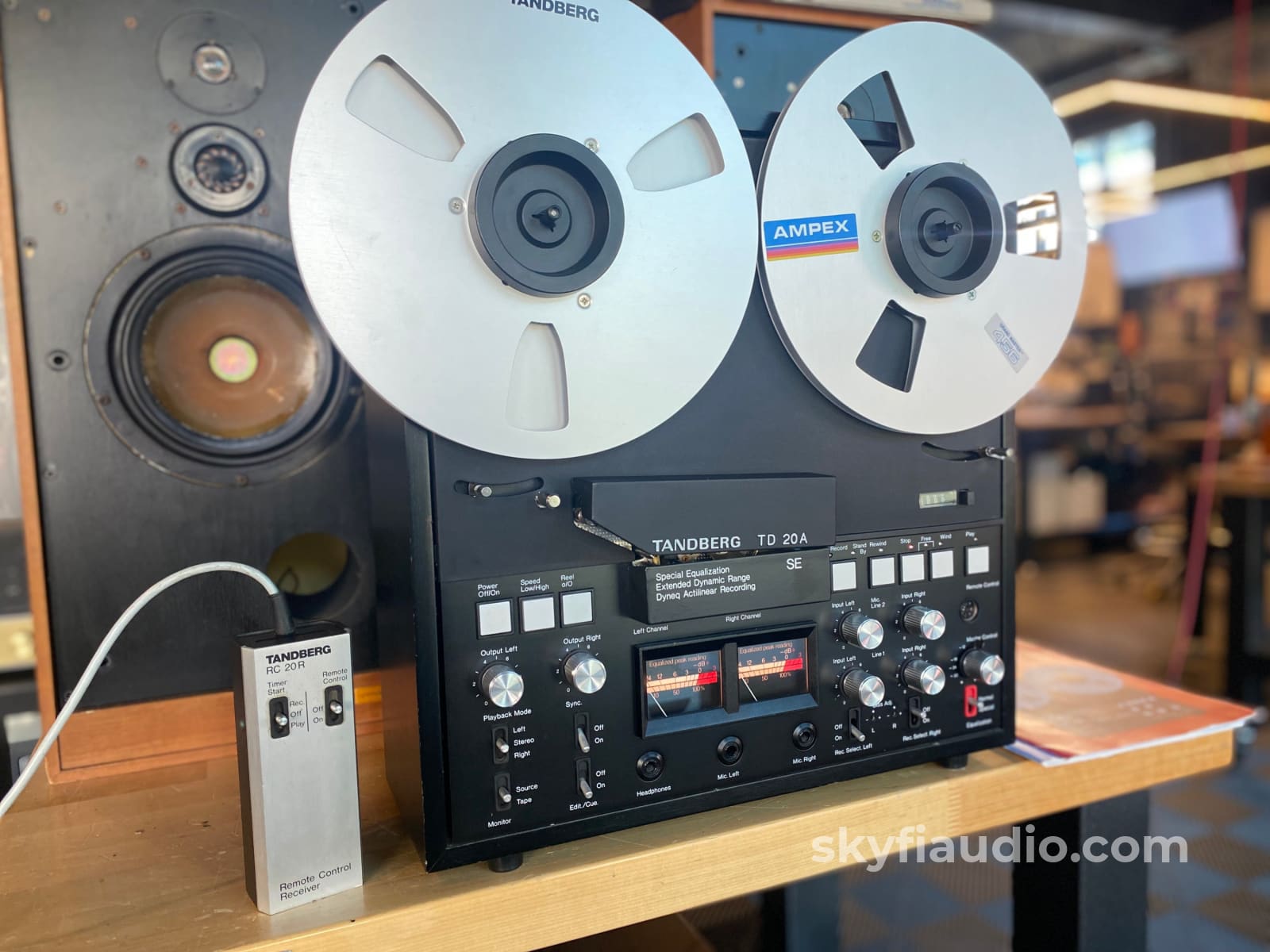 Tandberg Td 20A-Se Reel To Machine 4 Track Serviced Tape Deck