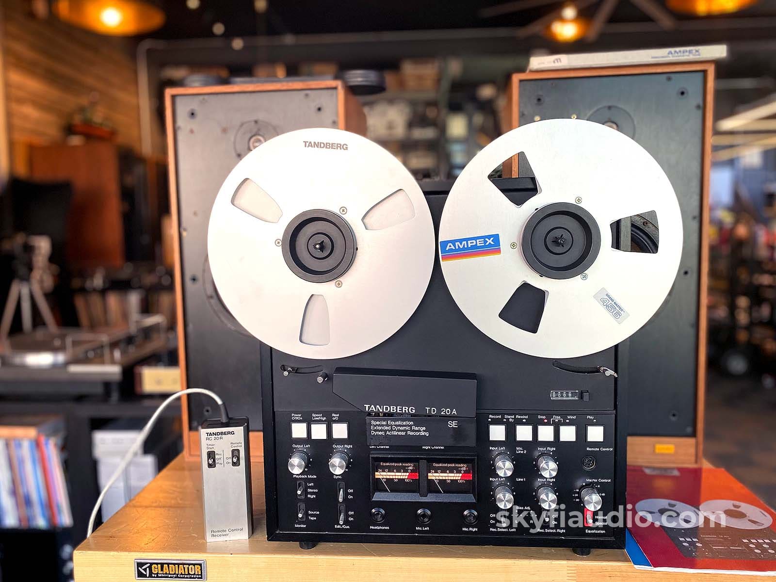Tandberg Td 20A-Se Reel To Machine 4 Track Serviced Tape Deck