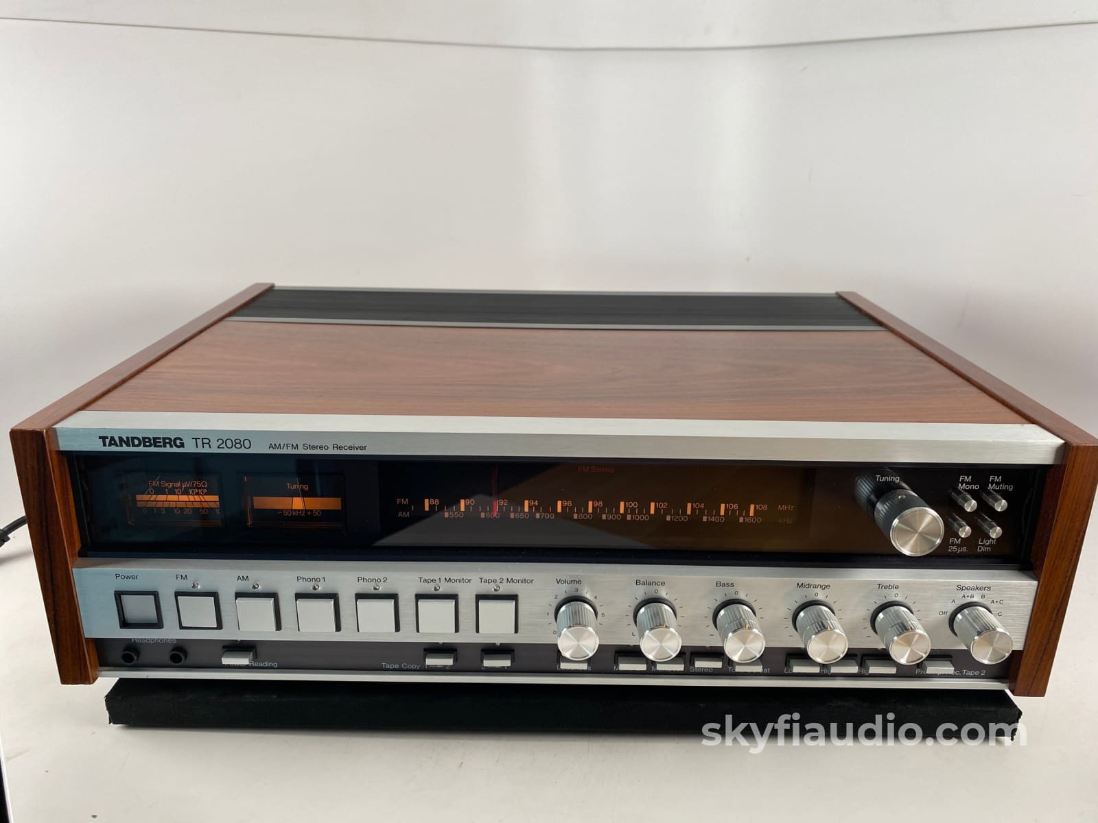 Tandberg Tr-2080 Stereo Receiver Light Restoration Gorgeous And Collectable Vintage Piece Integrated