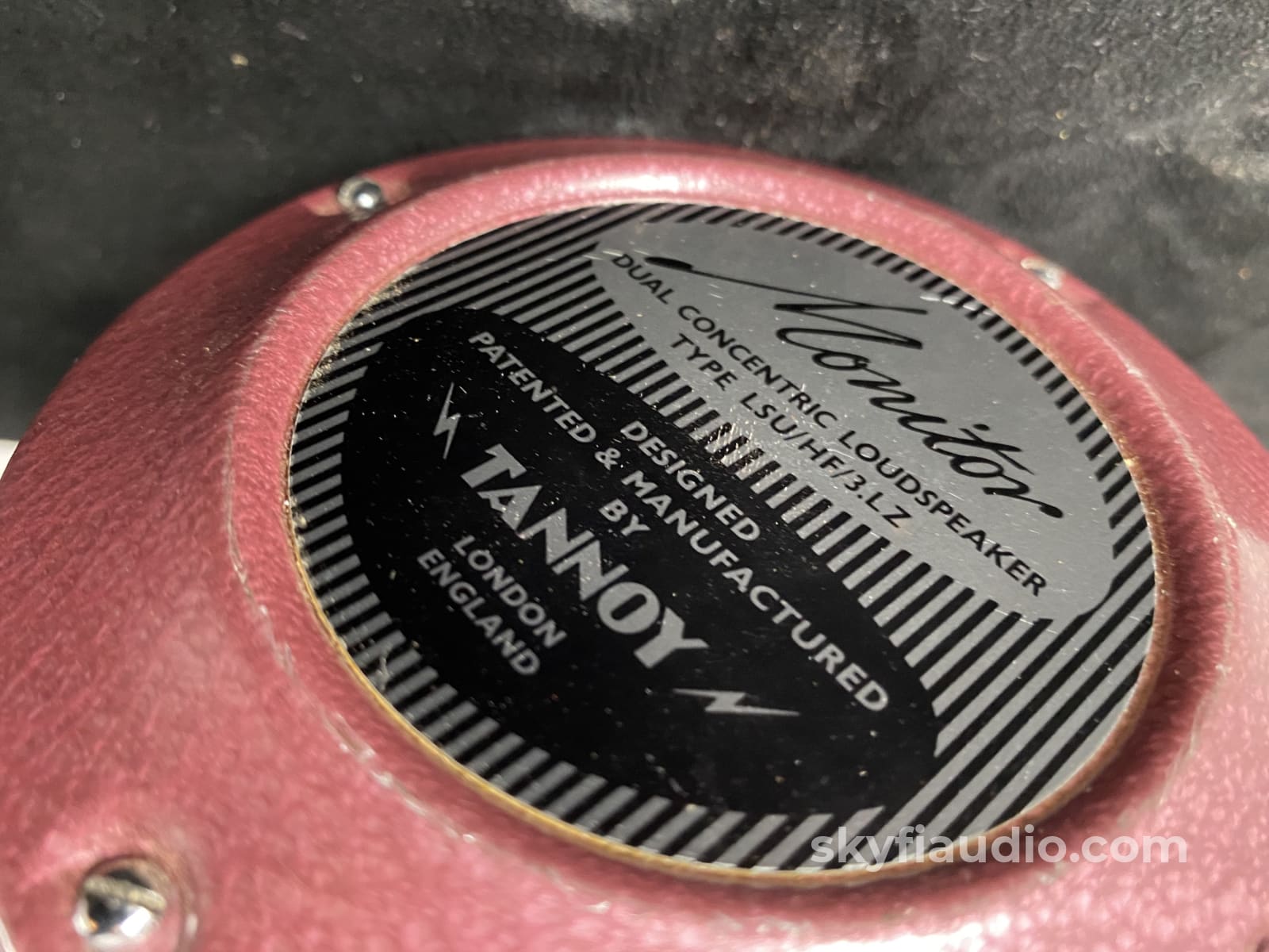 Tannoy 10 Red Vintage Drivers With Crossovers Speakers