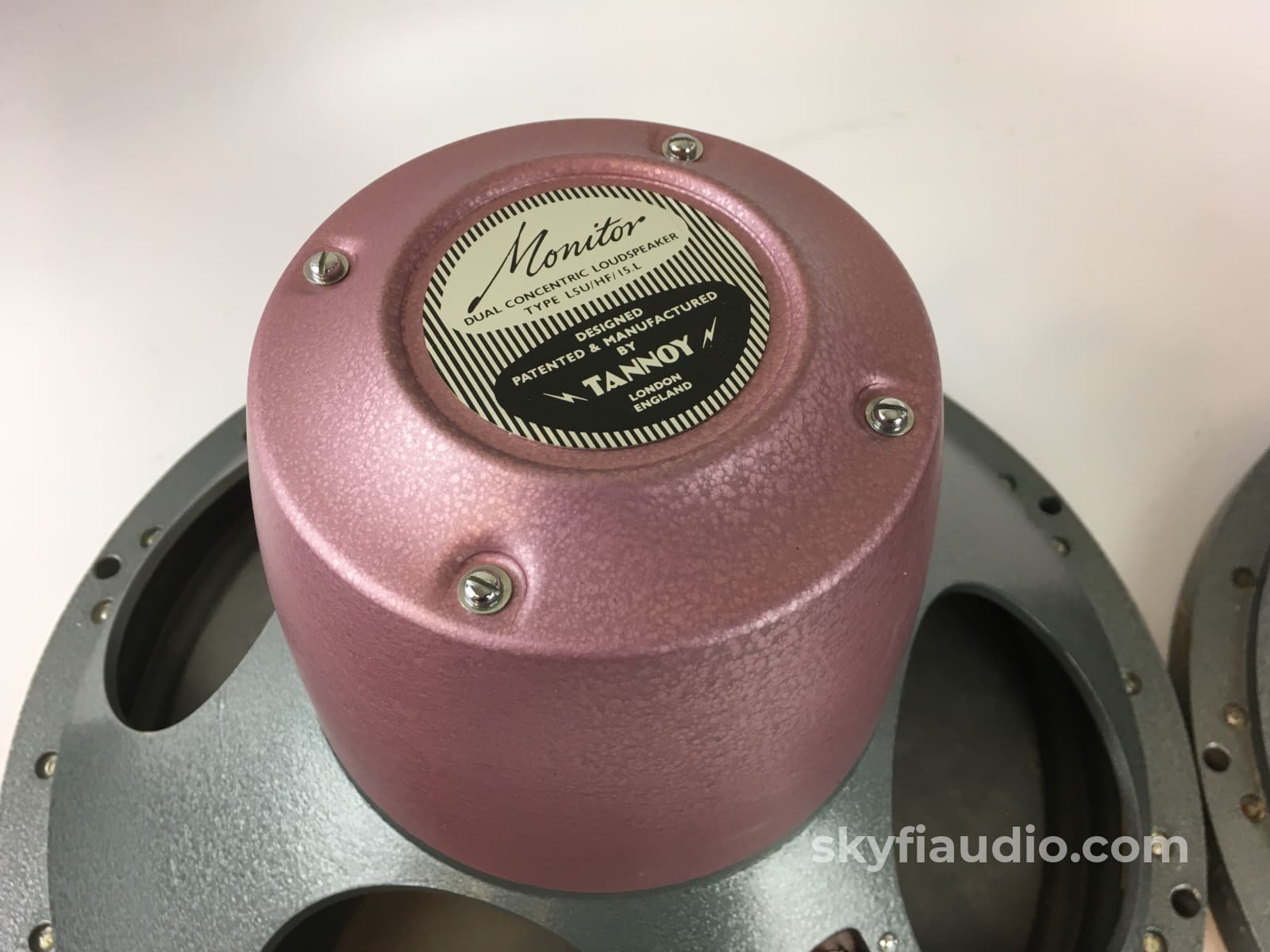 Tannoy 15 Red Speaker Drivers With Crossovers - Vintage Holy Grail Speakers