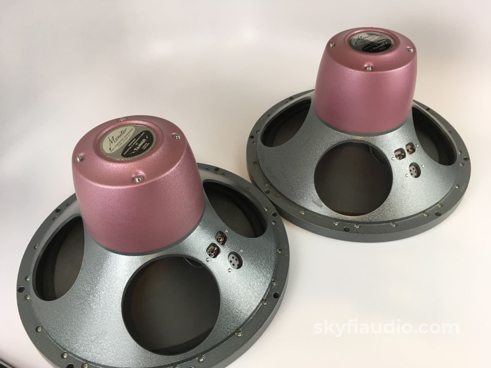 Tannoy 15 Red Speaker Drivers With Crossovers - Vintage Holy Grail Speakers