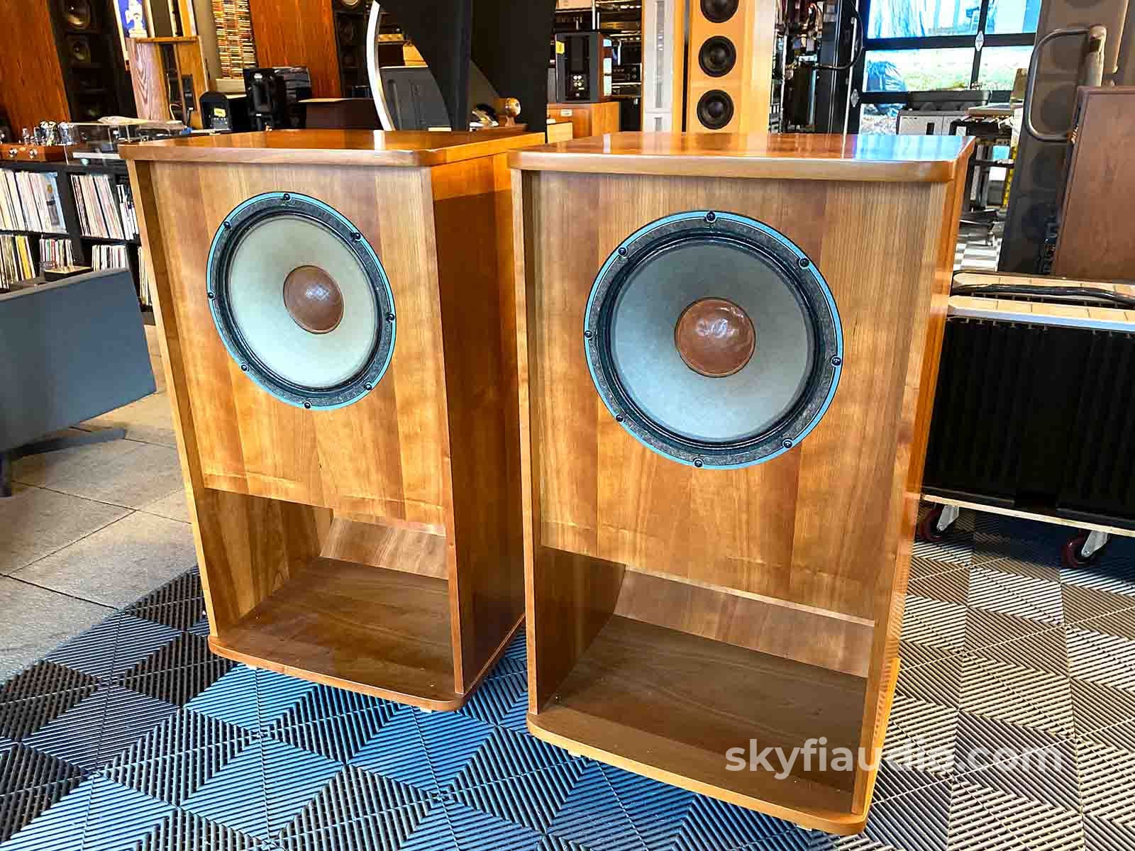 Tannoy 15 Red Vintage Speakers In Custom Cabinets