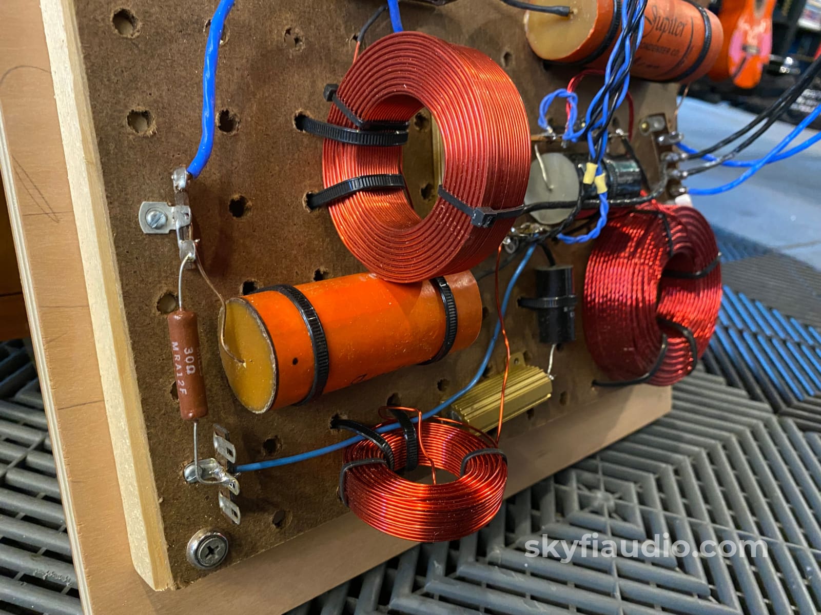 Tannoy 15 Red Vintage Speakers In Custom Cabinets