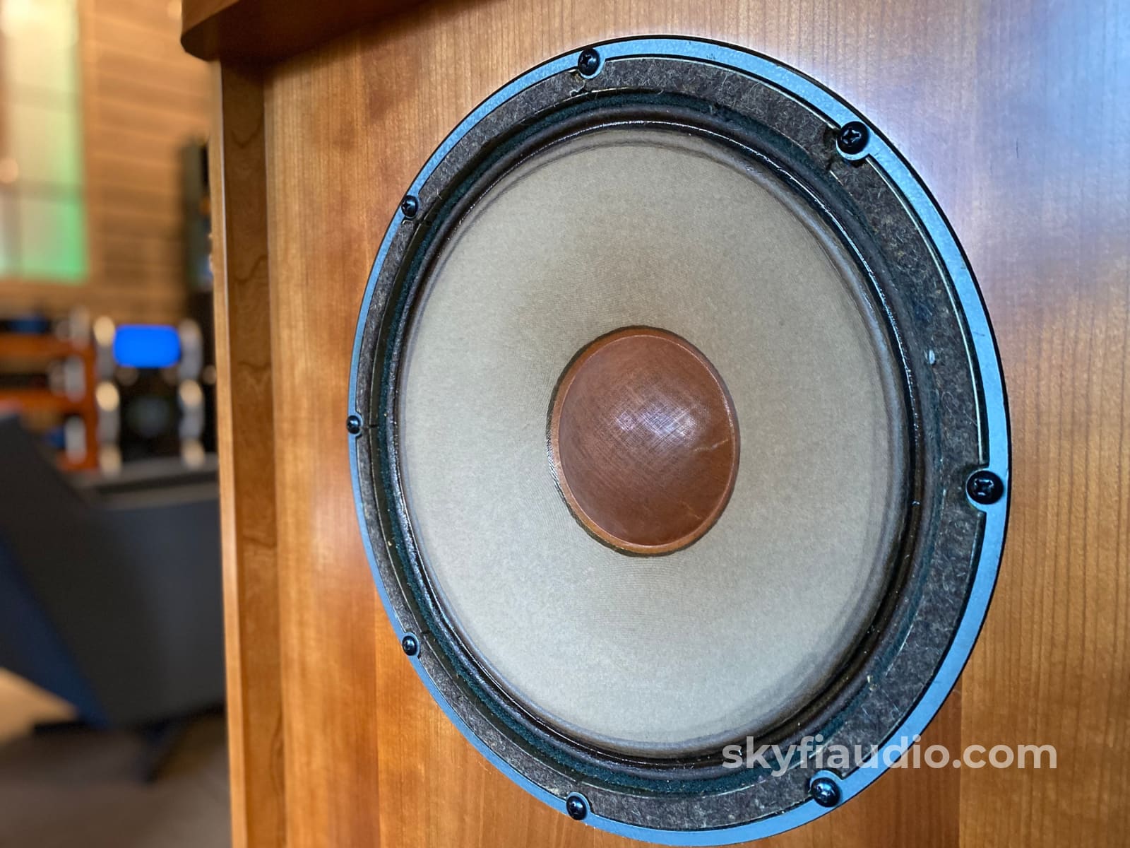Tannoy 15 Red Vintage Speakers In Custom Cabinets