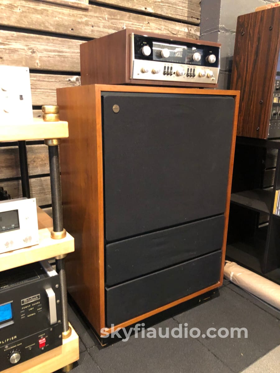 Tannoy Arden Vintage Speakers With 15 Coaxial Drivers