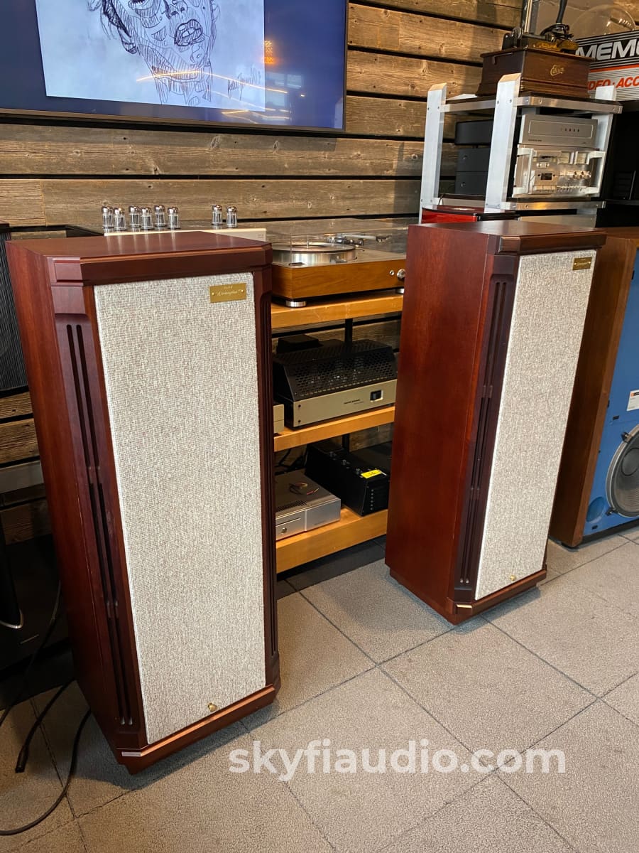 Tannoy Kensington Se Speakers In Mahogany - Stunning!