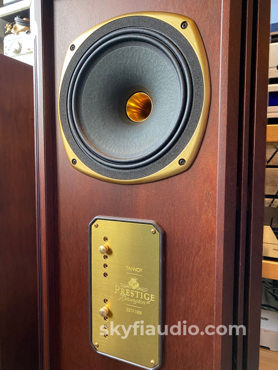 Tannoy Kensington Se Speakers In Mahogany - Stunning!