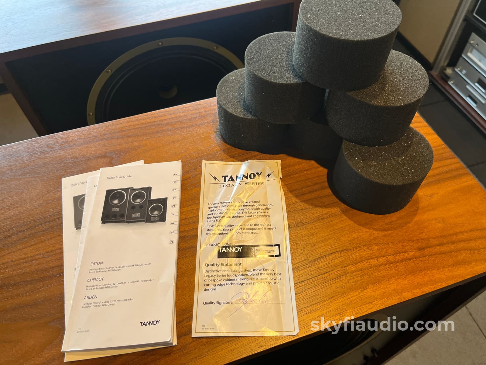 Tannoy Legacy Arden Loudspeakers Re Issue Pre Loved Speakers