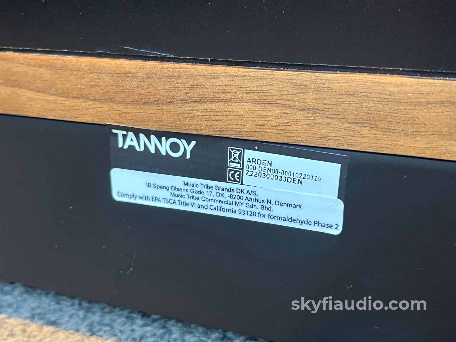 Tannoy Legacy Arden Loudspeakers Re Issue Pre Loved Speakers